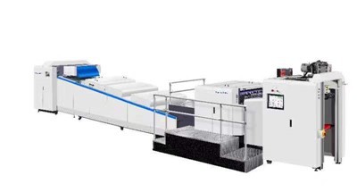 Máquina de revestimento de placa de papel poupada com verniz UV